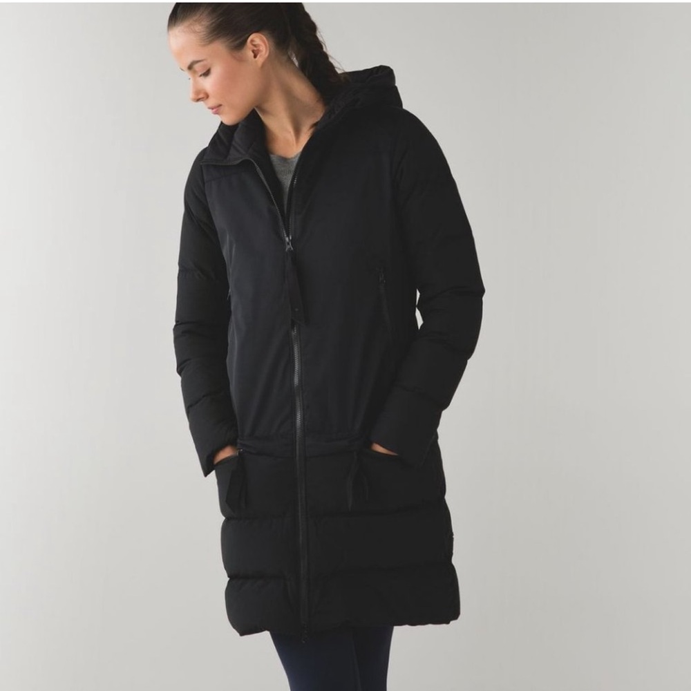 lululemon athletica Black Puffer Jacket